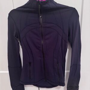 Women's Lululemon navy blue define jacket size 6